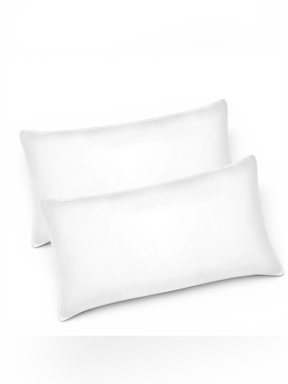 Brooklinen Mid-Plush Alternative Down Pillows Set of 2 KING 20”X36”
